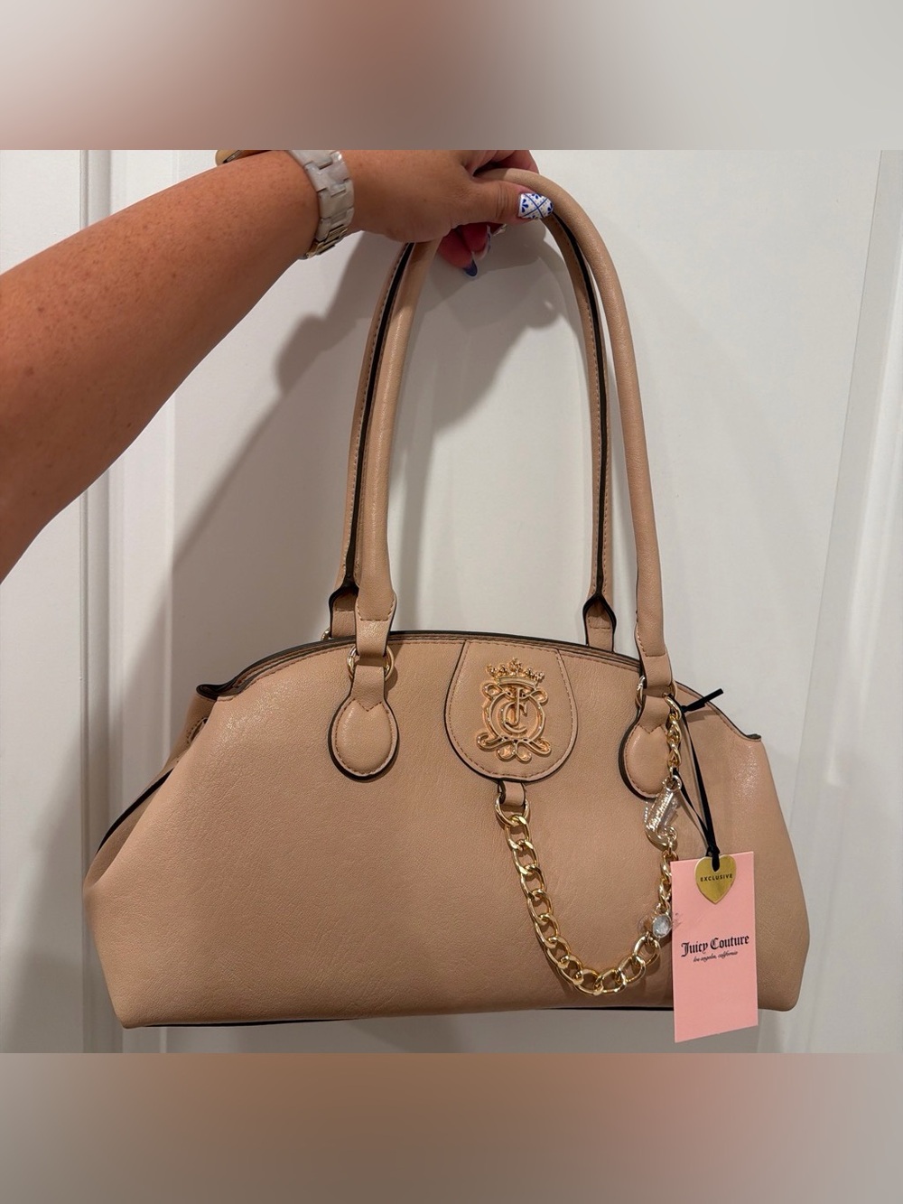 🎀Juicy Couture~Juicy Royal Crest Satchel